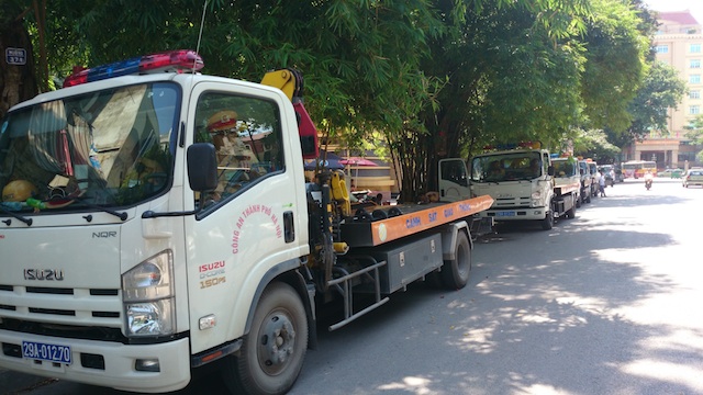 CSGT Hà Nội sẵn sàng đối phó với bão Thần Sấm ảnh 1